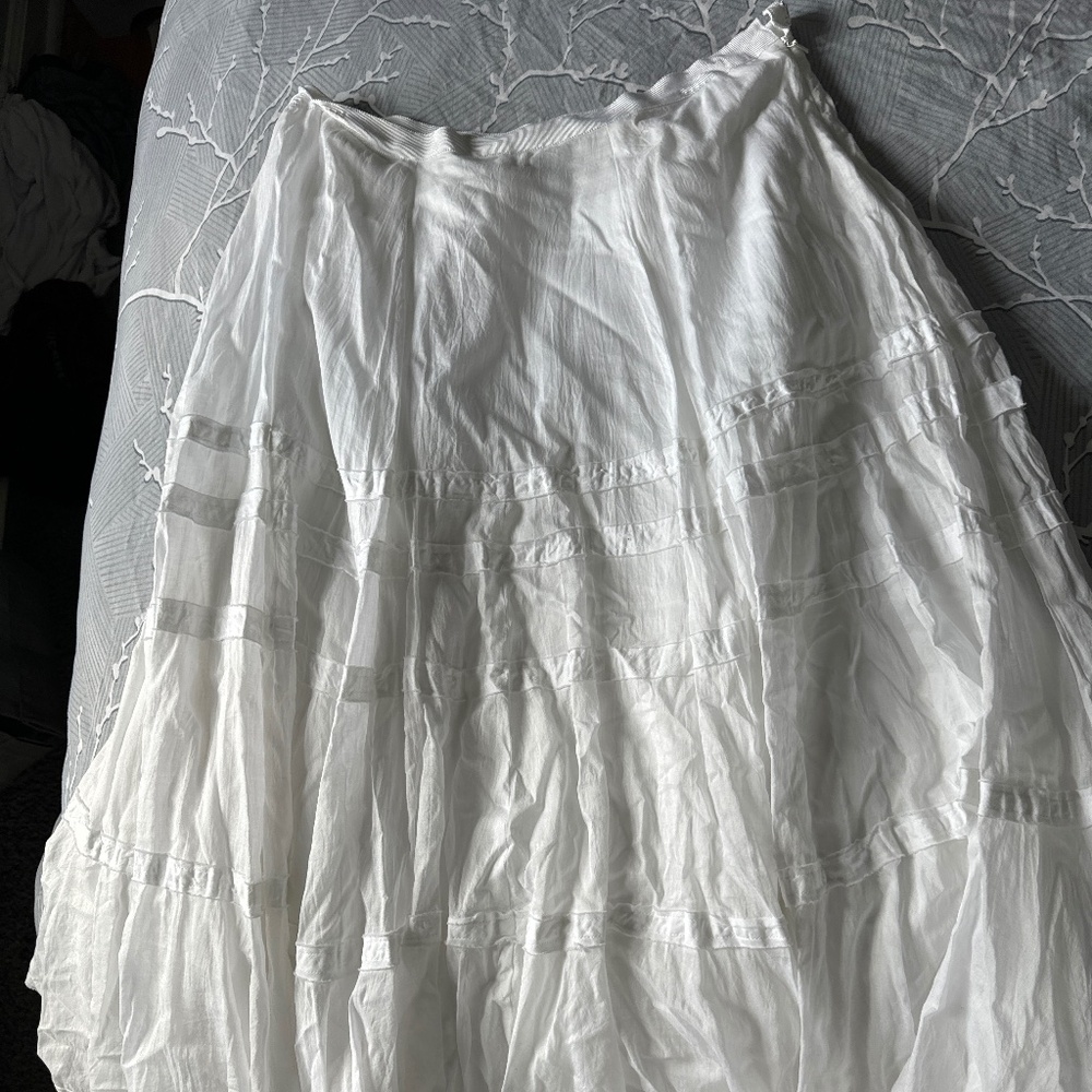 Cotton Ralph Lauren tiered skirt